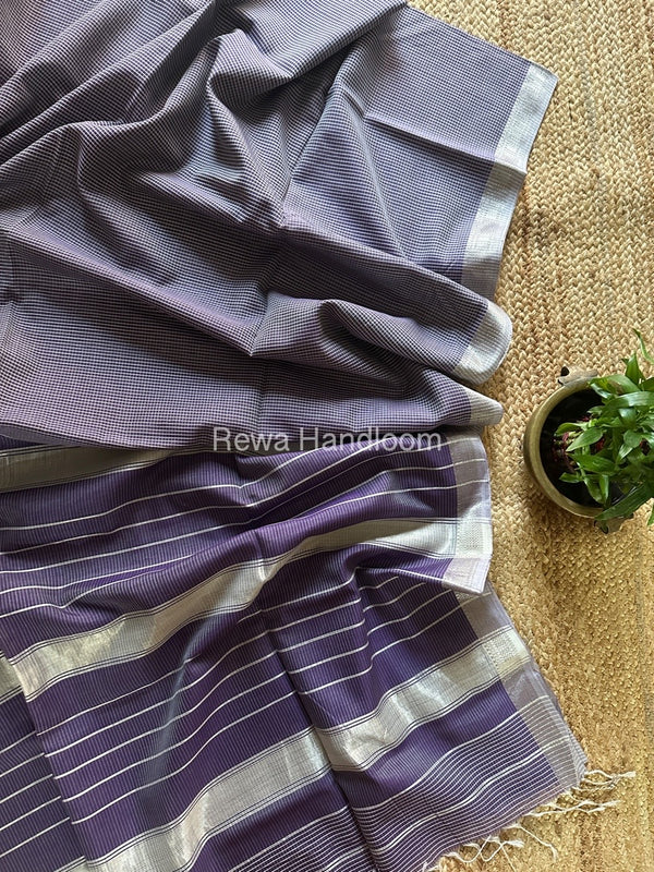 Maheshwari Self Checks Saree