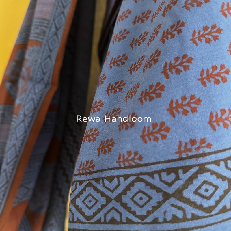 Bagh Print Cotton Suit 
