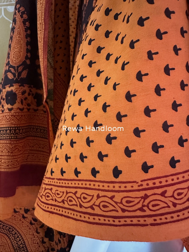 Bagh Print Cotton Suit