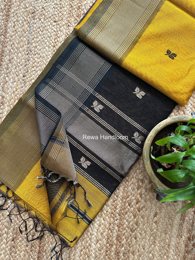 Maheshwari Resham Thread Butti Saree