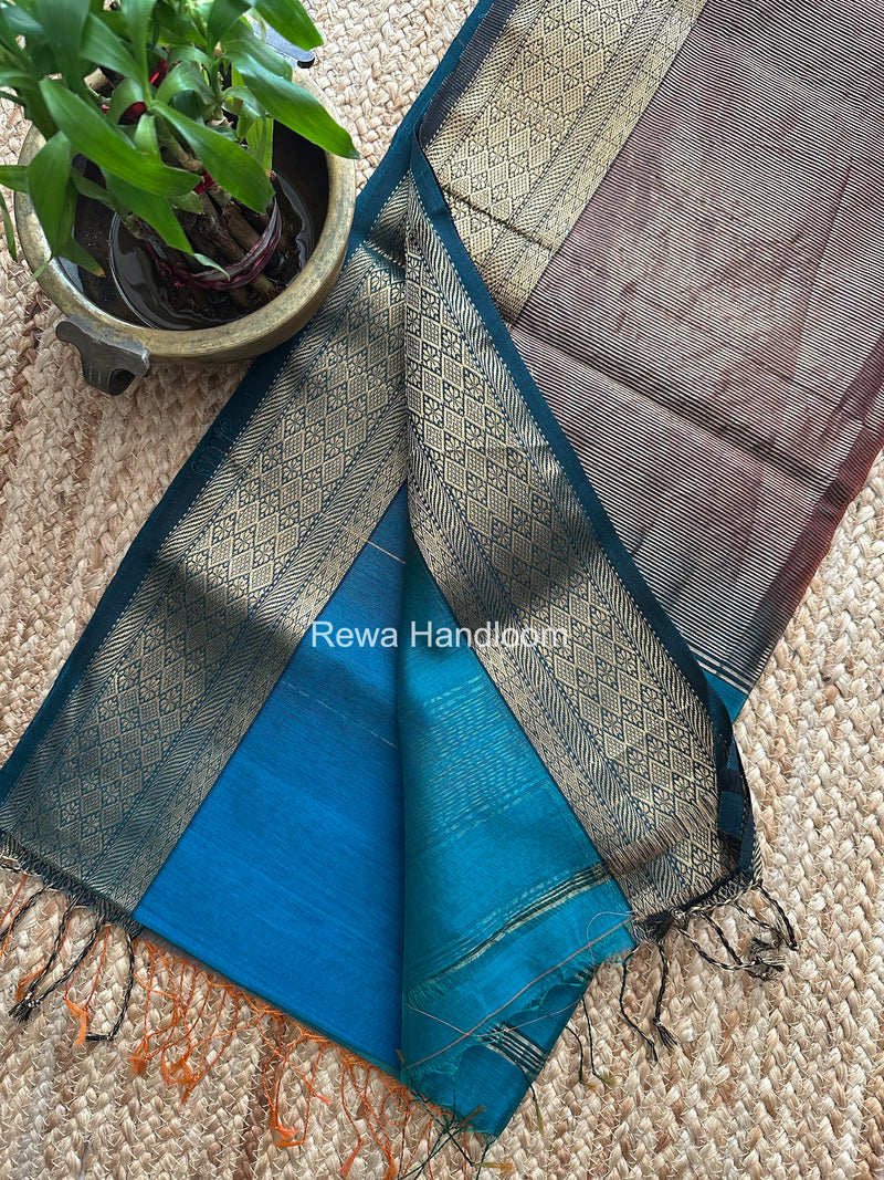 Maheshwari Morpankhi Lining Butta Saree DSBS02