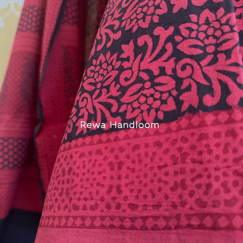 Bagh Print Cotton Suit 