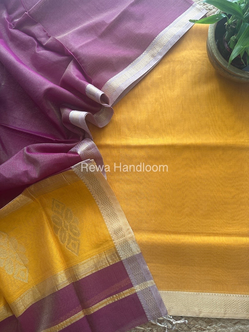 Maheshwari Tissue Buta Dress Material 