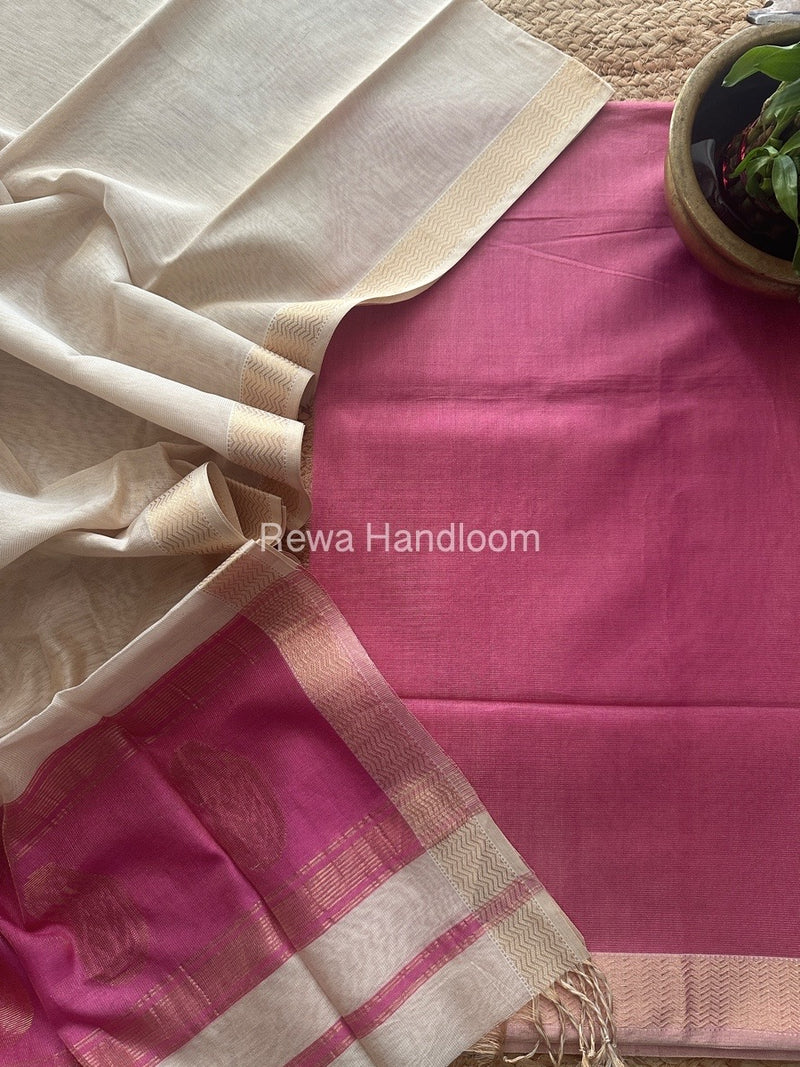 Maheshwari Tissue Buta Dress Material