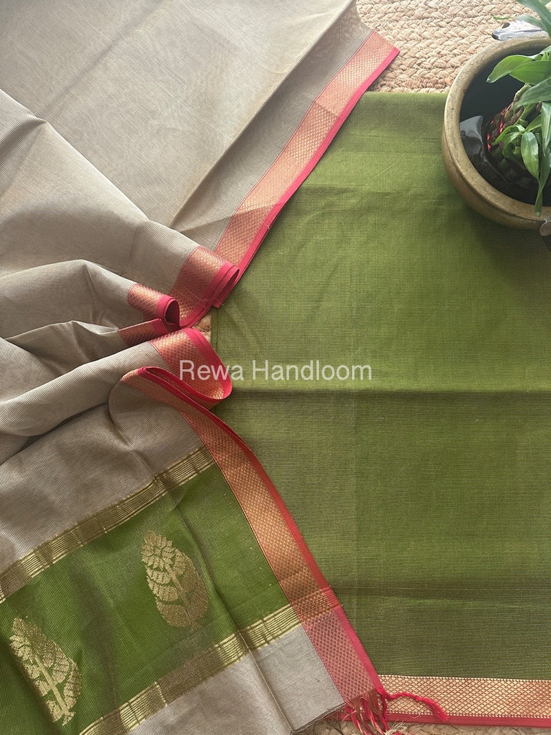 Maheshwari Tissue Buta Dress Material