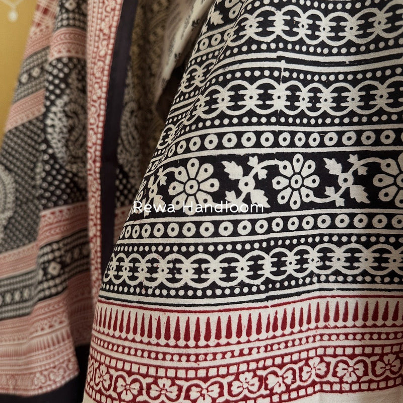 Bagh Print Cotton Suit 