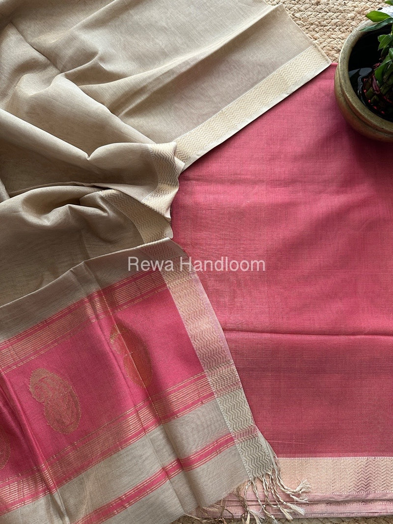 Maheshwari Tissue Buta Dress Material