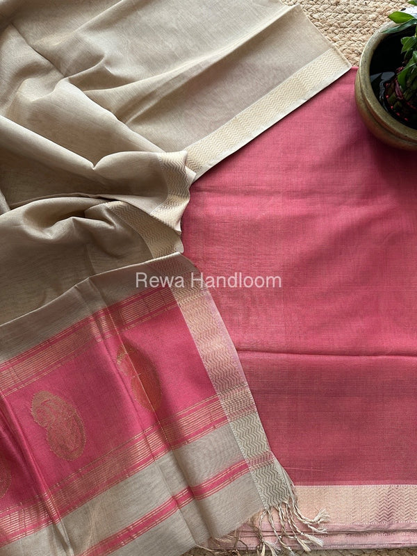 Maheshwari Tissue Buta Dress Material