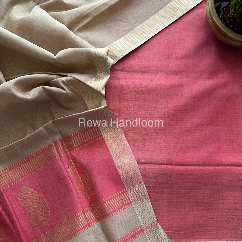 Maheshwari Tissue Buta Dress Material