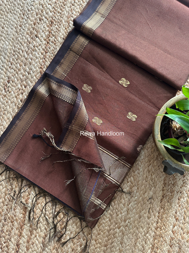 Maheshwari Tissue Butti Saree