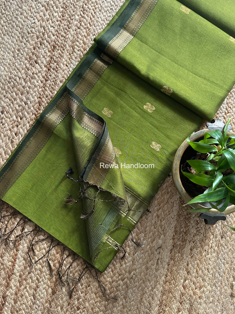 Maheshwari Tissue Butti Saree