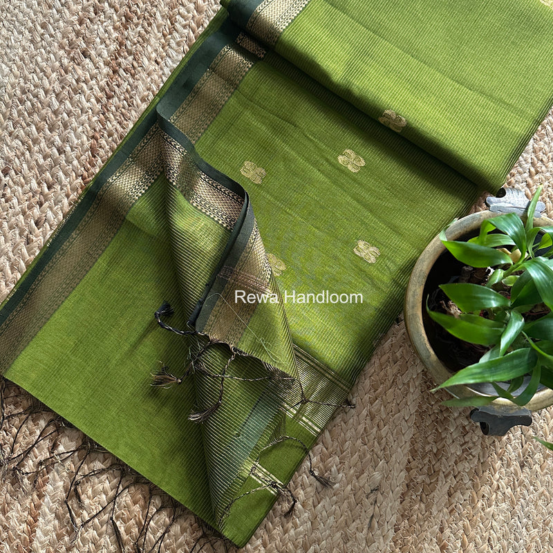 Maheshwari Tissue Butti Saree