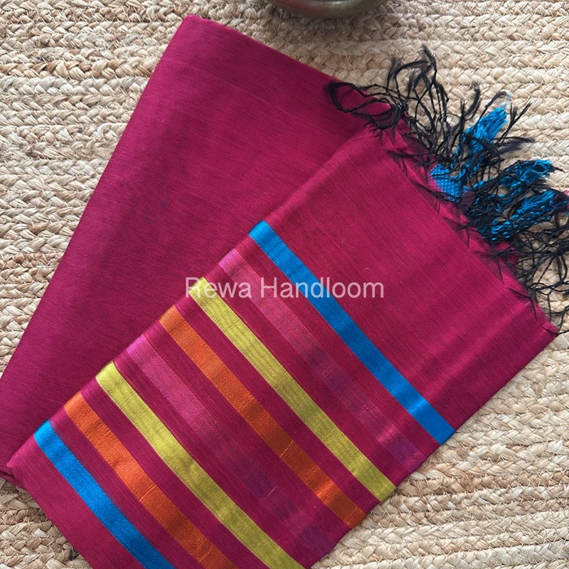 Maheshwari Rani Pink Top-Dupatta Suit SBTD04