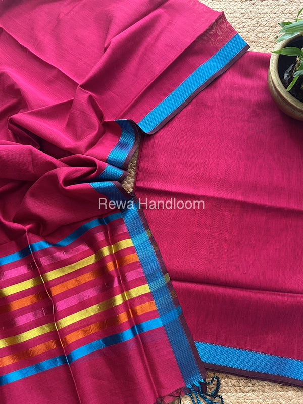 Maheshwari Top-Dupatta Suit