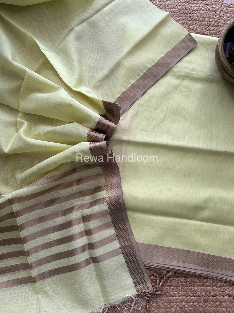 Maheshwari Resham Thread Dress Material