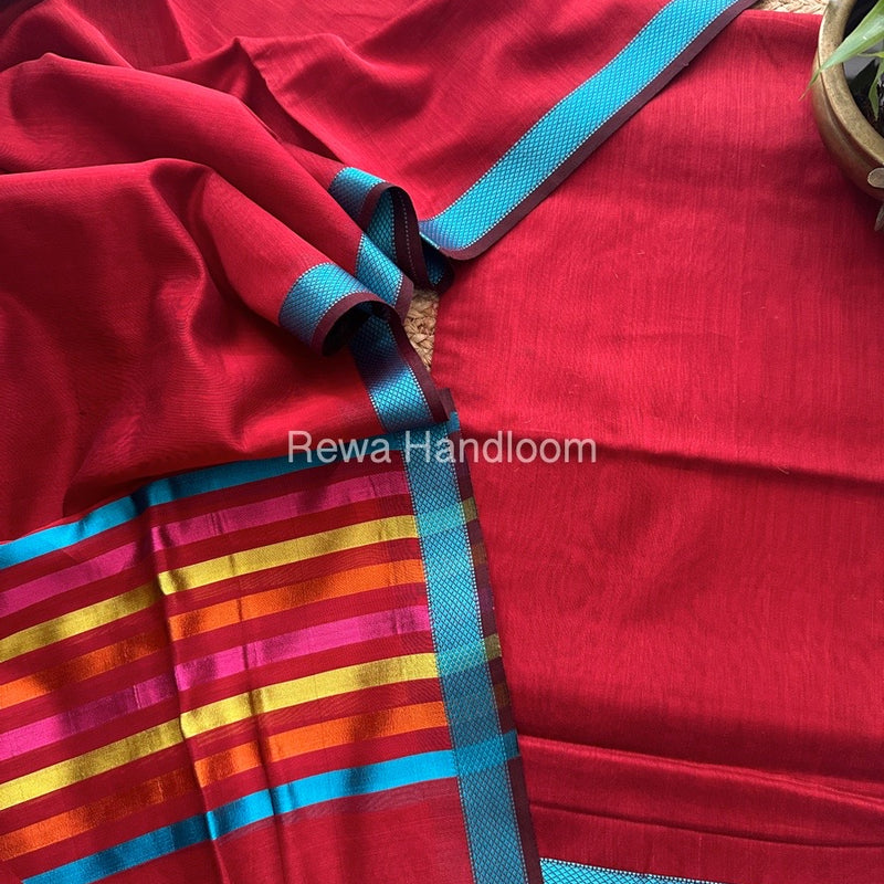 Maheshwari Top-Dupatta Suit