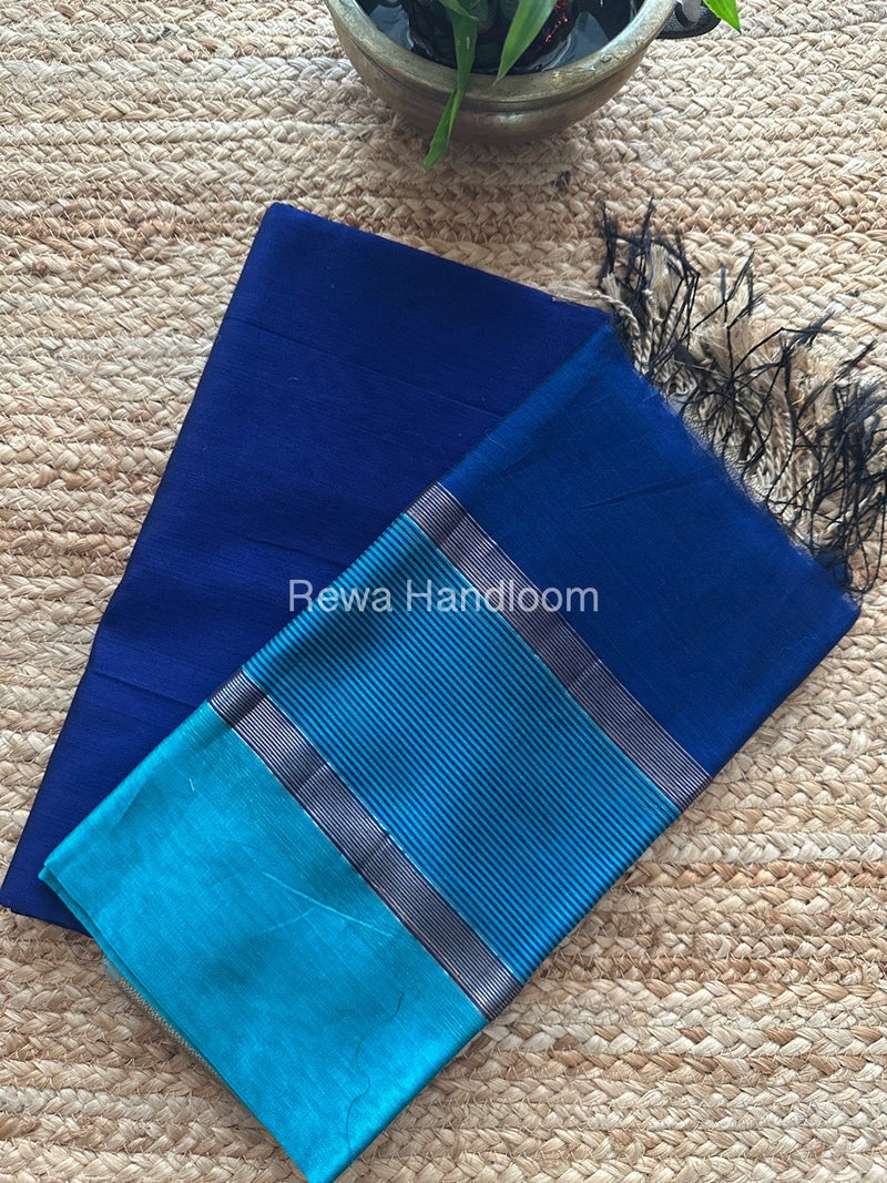 Maheshwari Zari Border Dress Material