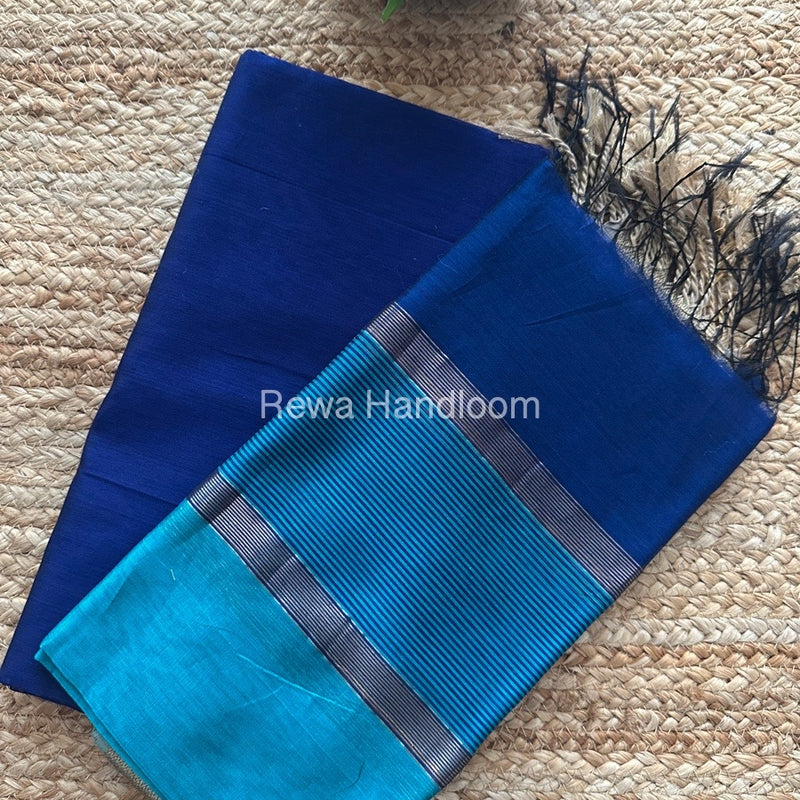 Maheshwari Zari Border Dress Material