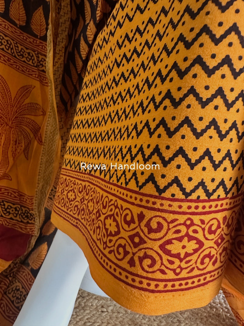 Bagh Print Cotton Suit 
