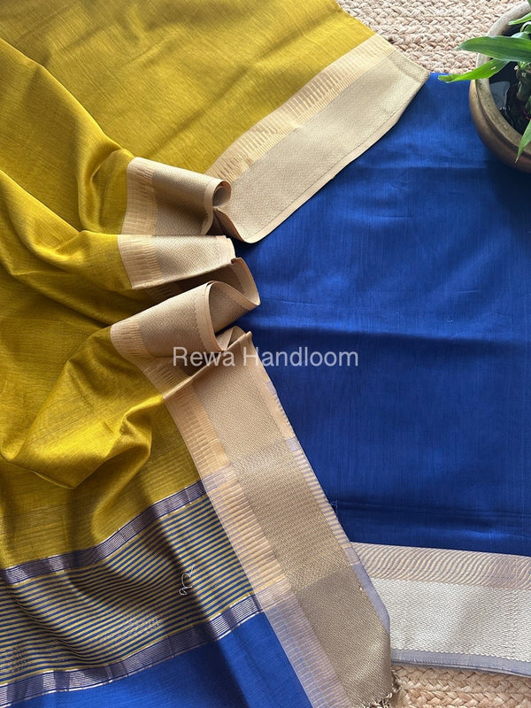 Maheshwari Resham Border Dress Material