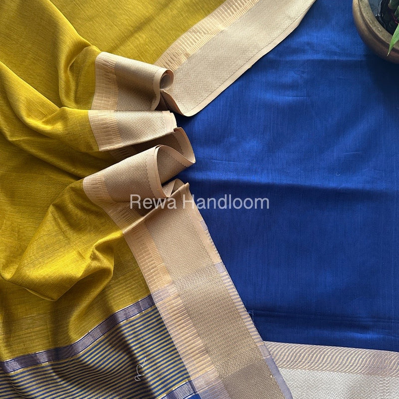 Maheshwari Resham Border Dress Material