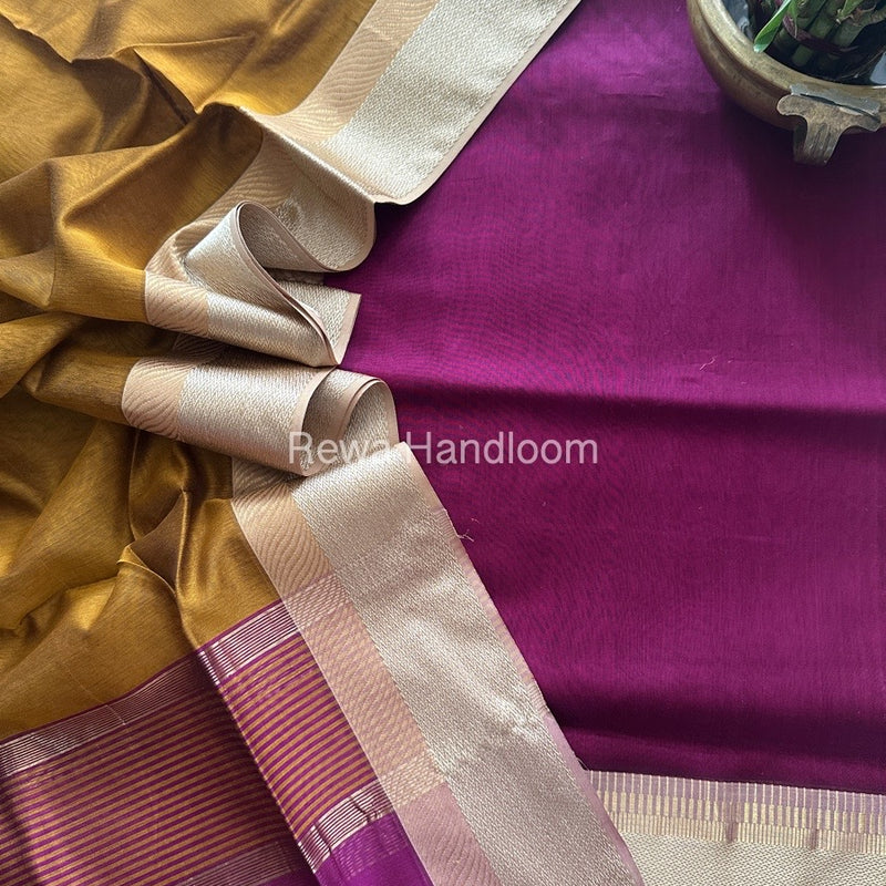 Maheshwari Resham Border Dress Material
