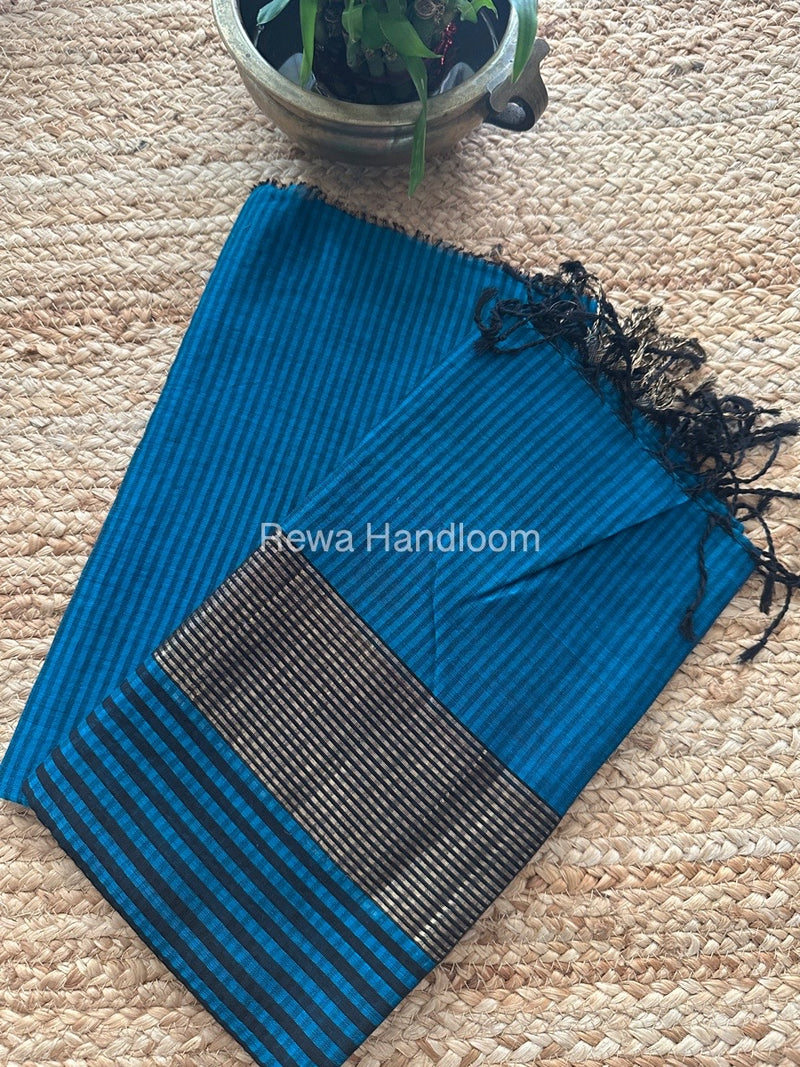 Maheshwari Rama Green Checks Dress Material CPT09