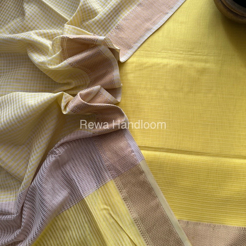 Maheshwari Checks Dress Material