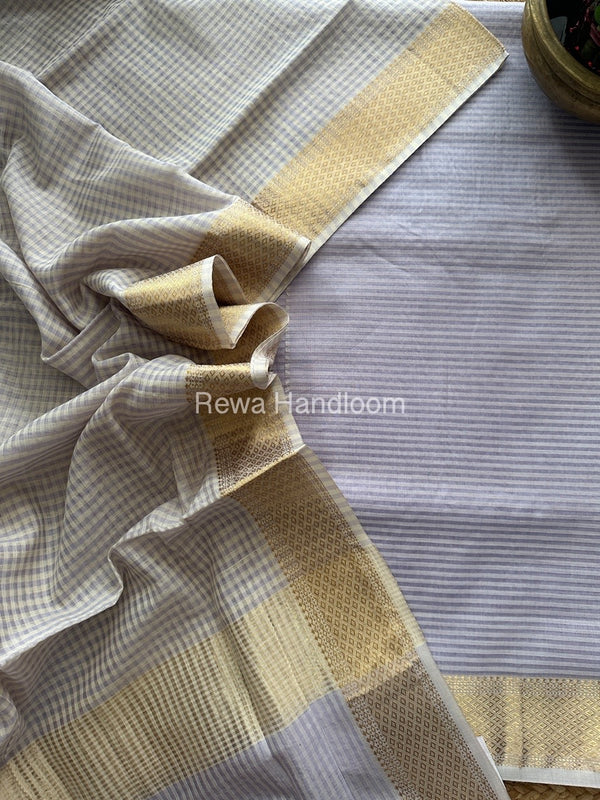 Maheshwari Checks Dress Material