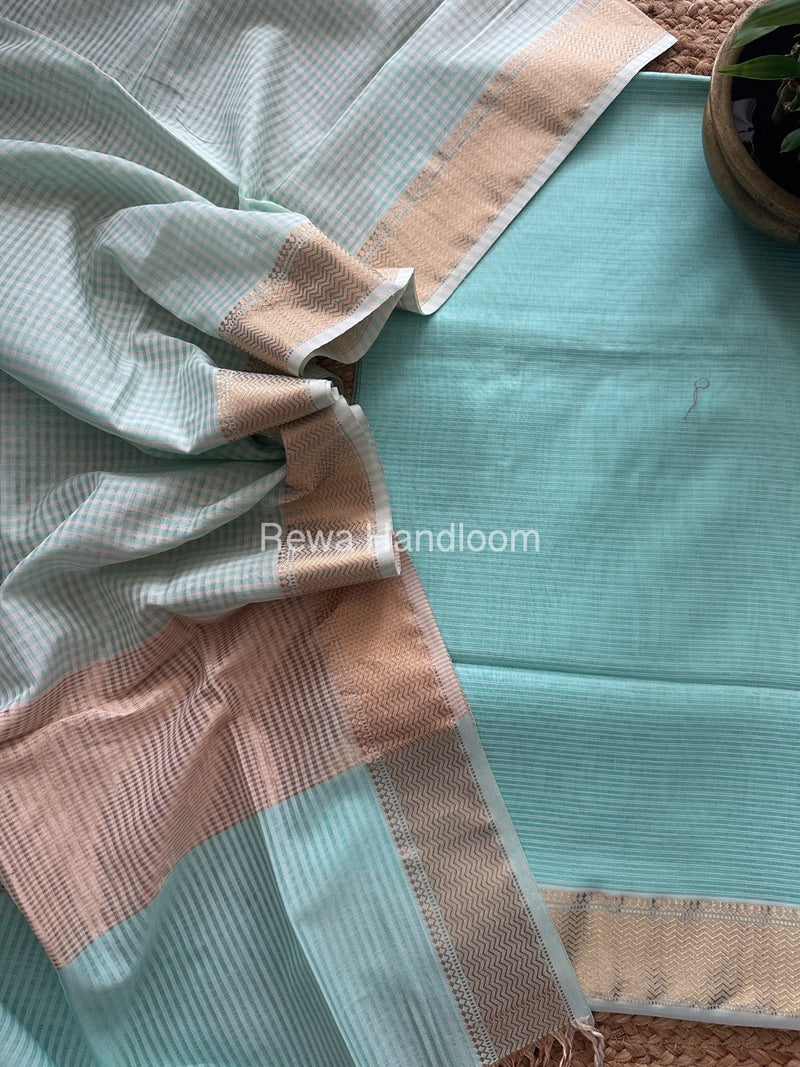 Maheshwari Checks Dress Material