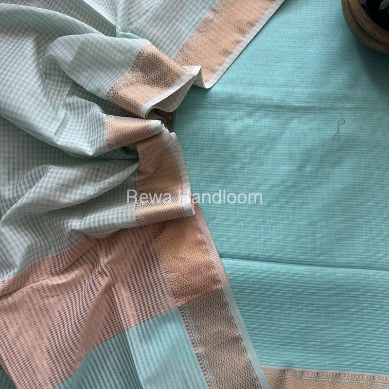 Maheshwari Checks Dress Material