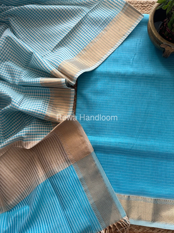 Maheshwari Checks Dress Material